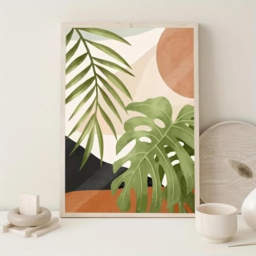 Décoration esthétique de la maison avec toile tropicale 3 pièces - 3