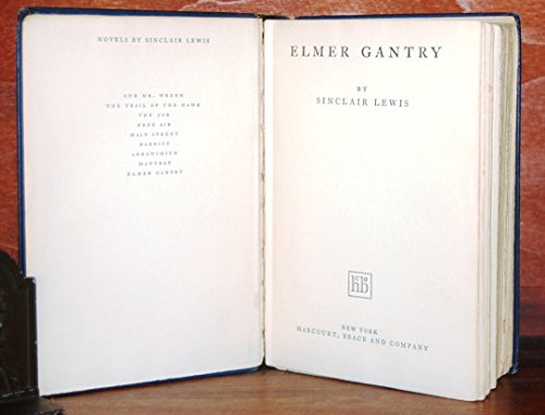 Elmer Gantry B010BOIAT2 Book Cover