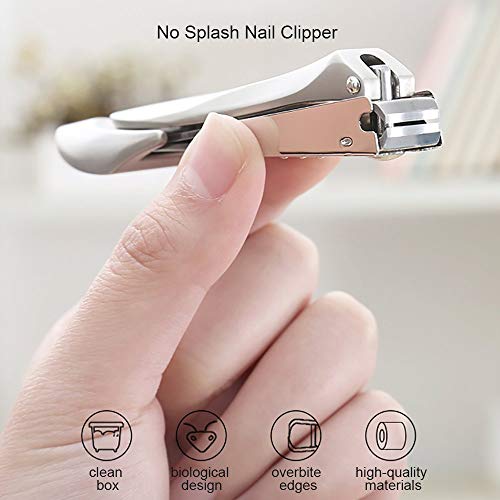Nagelknipser MR.GREEN für dicke Nägel, professionell mit Catcher