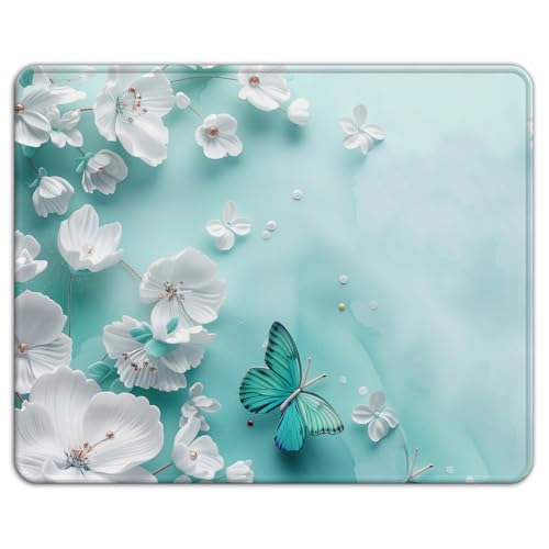 Dimensioni tappetino per il mouse: 26 cm x 21 cm x 0,13 cm. Questo tappetino per mouse piccolo è compatto e ideale per l'ufficio, la casa o in viaggio