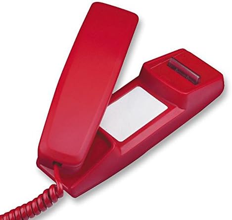 Telephone Corded, Hotline 9826 RED | Telephones Telecommunications Equipment, 1 X Qty - 9826NK