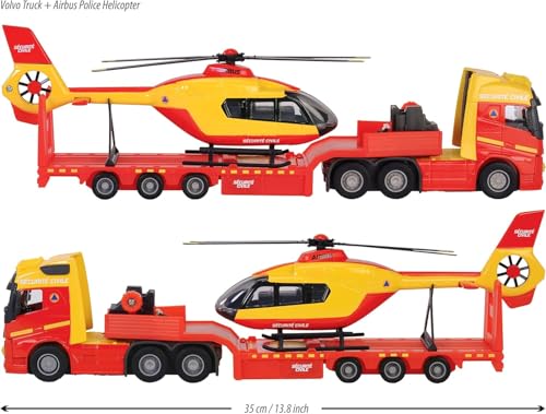 Majorette Camion Hélicoptère Police - vue 8