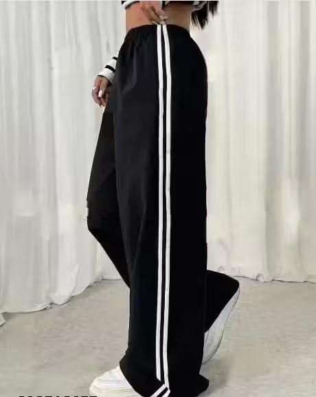 Women's Straight Fit Track Pants | Stylish Trousers for Women & Girls