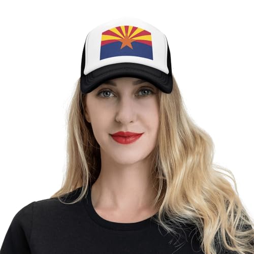 Gorra Trucker Malla Arizona para Hombre y Mujer Negra miniatura 7