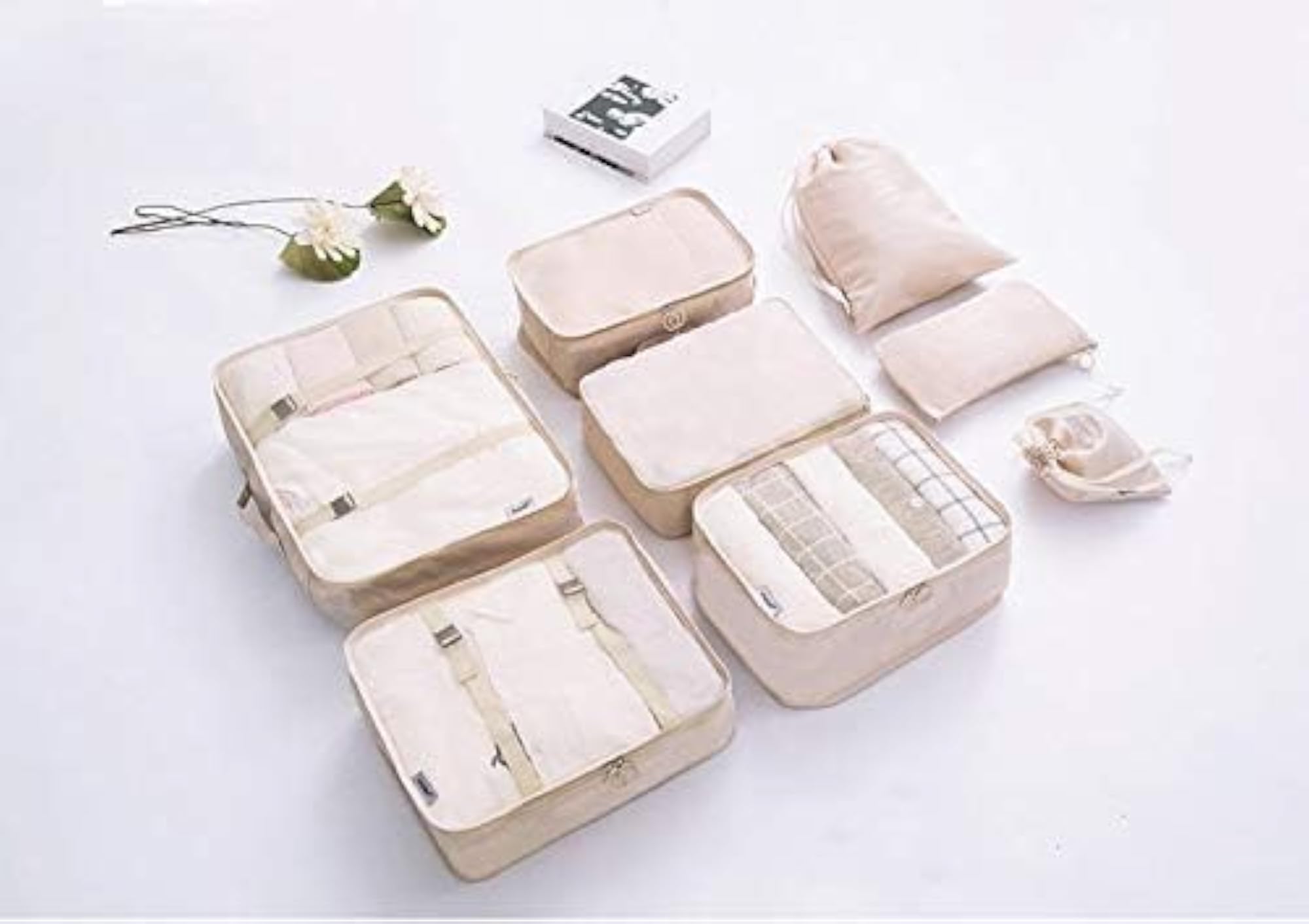 7Pcs Travel Organizer Bag Set for Luggage