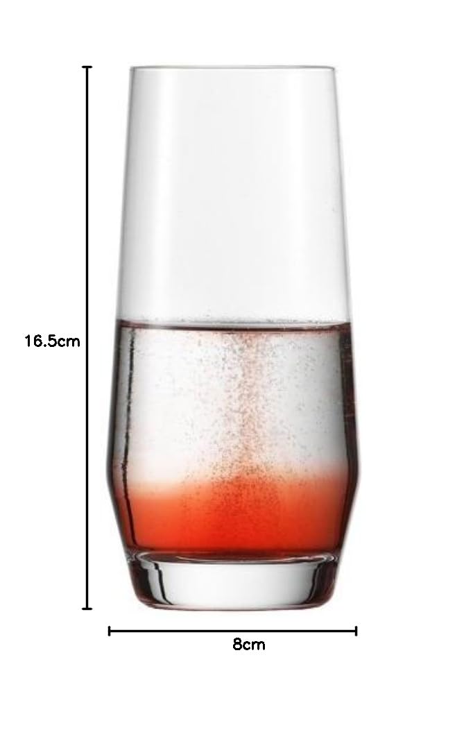 Schott Zwiesel 112420 Copas de cóctel, Vidrio, Transparente, 6 Unidades, Vidrio, Transparente, 26.4 x 18.4 x 17.2 cm