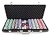 Produktbild Grimaud Smir 360355 Casino-Set World Poker Tour, schwarzer Aluminium-Koffer, Poker, 500 amerikanische jetons