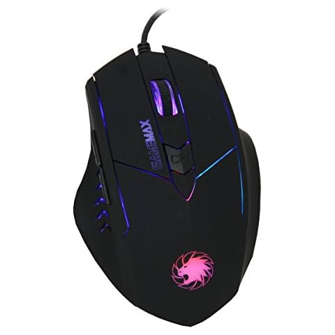 GameMax Tornado Gaming Mouse - Black Cover