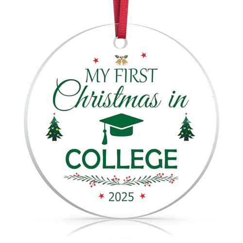 College Student Gifts Christmas Ornament for College Girls Stocking Stuffers