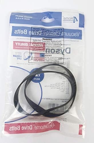 Pack two belts for Dyson DC01, DC04 and DC07 vacuum cleaners (without clutch) WVE.BLT100