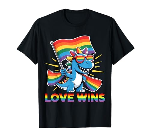 LGBTQIA+ Pride Month Dinosaure LGBT T-Shirt