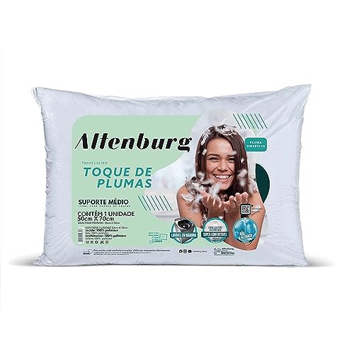 Travesseiro Altenburg Toque de Plumas - 50cm x 70cm