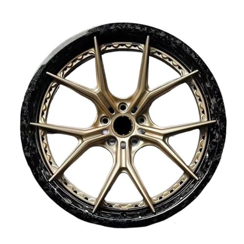 ATATQR 1pcs Forged Alloy 5x130 5x114.3 Carbon Fiber Rims 17-26 Inch Wheel Concave Deep Dish Sport Car Wheel Compatible For Porsche Urus