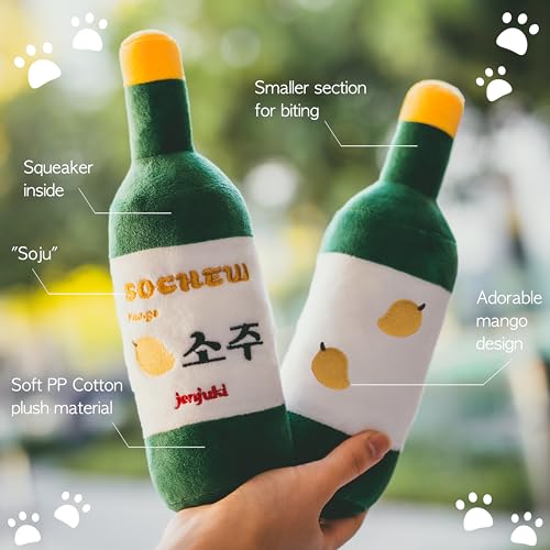 Juguete para perro Soju con chirriador mango miniatura 2