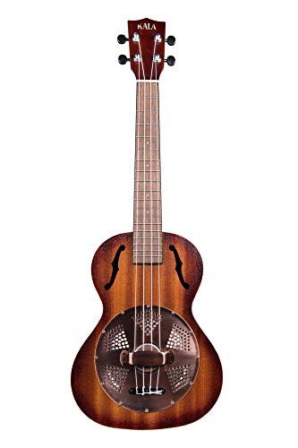 Kala KA-RES-BRS Resonator Tenor Ukulele (Brown Sunburst) - Les Beatles, Paul McCartney, John Lennon, RIngo Starr, George Harrison Kala KA-RES-BRS Resonator Tenor Ukulele (Brown Sunburst) – Image 4