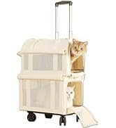 Amazon.co.jp: ペットカート分離型 取り外し可能 猫 サスペンションを