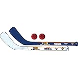 Franklin Sports Florida Panthers NHL Mini Hockey Stick Set - NHL Team Knee Hockey Stick and Ball Set...