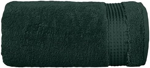 Elegant Comfort Premium Super Soft Highly Absorbent 1 Piece Oversized Bath Sheets - 40" x 80" inch, Luxurious Hotel Spa Quality 100% Turkish Cotton Extra Large Bath Towels for Adults, Hunter Green - Thumbnail 4