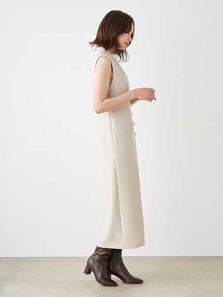 Amazon.co.jp: [スナイデル] 金ボタンジレワンピ SWFO244242