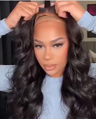100% Human Hair Lace Wig with Adjustable Cap