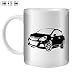 Produktbild Stuff4 Tee/Kaffee Becher 350ml/Schwarz/Corsa OPC D/Weißkeramik/ST10