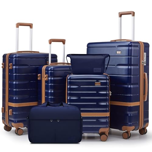 NEISIA Luggage Sets Lightweight Hard Shell Suitcases