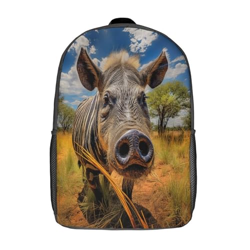 Sac à dos d'école pour enfants ergonomique de 17 pouces style cartoon pour garçons