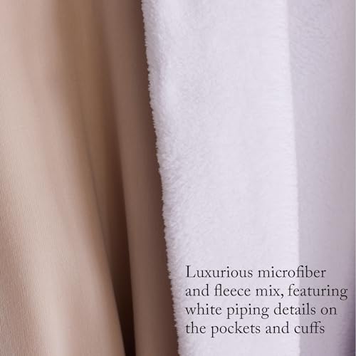 The Ritz-Carlton Frette Microfiber Robe - Beige - Luxury Hotel Bathrobe - Medium2