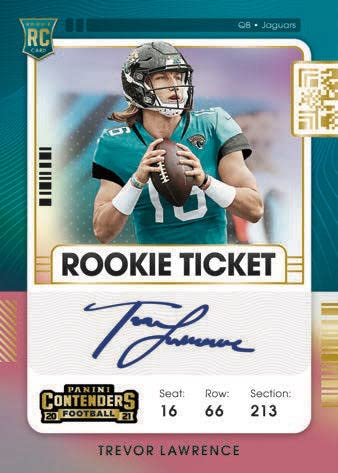 Panini Prizm 2021 Panini Contenders Football Cello Fat Pack thumb #3