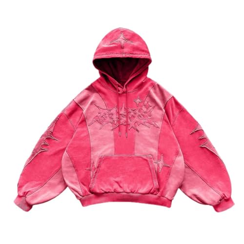 American street Y2K collage sweater new trend men and women with loose Fashion Hoodies