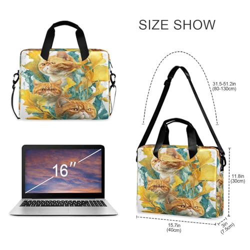 Bolsa para portátil 15.6" con asa y correa cruzada miniatura 5