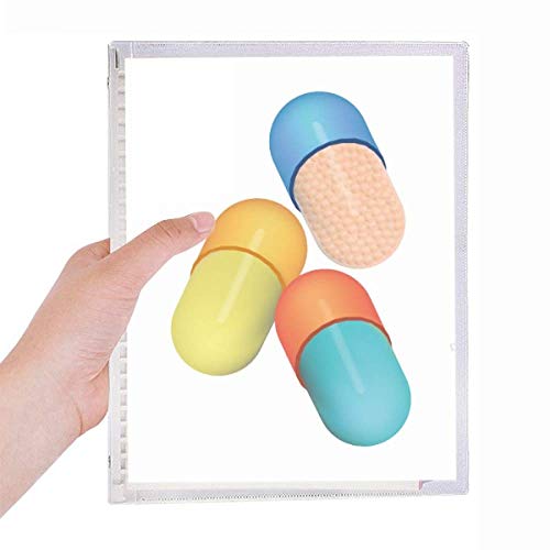 Carnet de notes à spirale rechargeable sur votre bureau médical ou à la maison