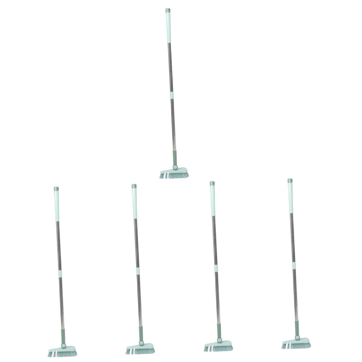 BESPORTBLE 5 Cepillos Flotantes De Plástico Azul De Acero Inoxidable para Limpieza De Suelos De Piscinas