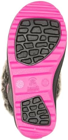 Kamik Girl's Snowgypsy 4 (Toddler/Little Kid/Big Kid) Black/Rose 1 Little Kid M | Image 1