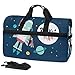 Raketen Mann Aufkleber Wallpaper Sporttasche Badetasche mit Schuhfach Reisetaschen Handtasche für Reisen Frauen Mädchen Männer