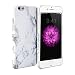 iPhone 6 Case, Rinbers White Marble Design Snap On Protective Hard Shell Back Rear Case for iPhone 6 4.7 Inch Display