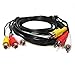 SF Cable, 3 RCA Male to 3 RCA Female Audio Video Extension Cable (6 Feet)