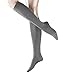Produktbild Falke Damen Kniestrümpfe Softmerino 3er Pack, Größe:39/40;Farbe:Light Grey Melange (3830)