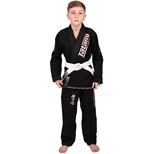 Tatami Fightwear Meerkatsu Kids Animal BJJ Gi - M0000 - Black