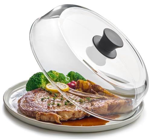 10in Glass Microwave Splatter Cover