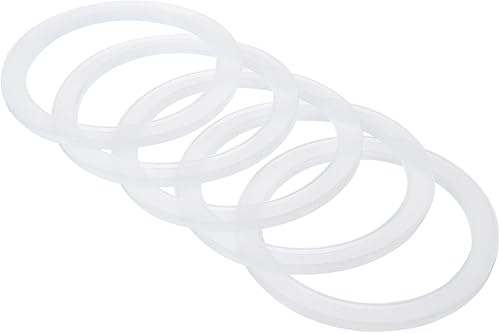 PATIKIL Anillos de sellado de silicona de boca regular de 2.756 in, paquete de 10 juntas reutilizables a prueba de fugas para tapas de tarros de