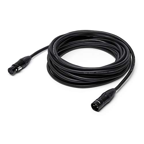 Amazon Basics Xlr 4-Conductor Star Quad Balanced Microphone Cable - 25-Foot, Black #TOP3
