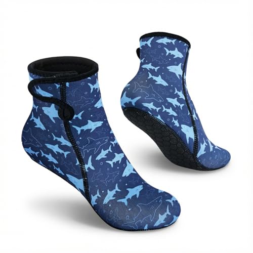 Summshall Calcetines de neopreno antideslizantes de 3 mm para niños para deportes acuáticos