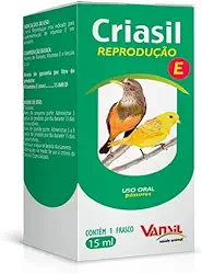 Suplemento Para Passaros Criasil Reprodução E 15Ml