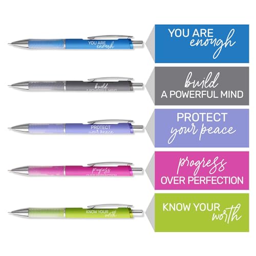 Set de 5 bolígrafos gel Canopy Street tinta negra miniatura 3