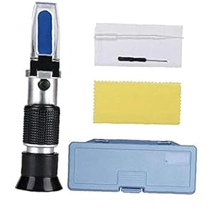 Refractometer Antivries koelvloeistof Tester Detector voor Auto Battery Acid Glycol Diesel Exhaust FluidQuick reactie…