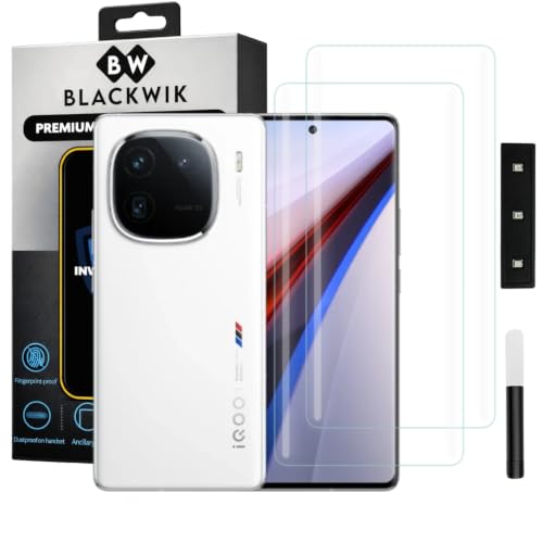 Image of Blackwik UV Curved Tempered Glass for iQOO 12 Pro | 2-Pack