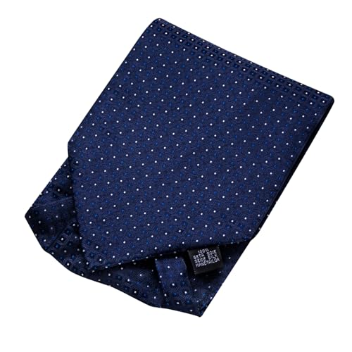Image of Dubulle Paisley Floral Ascot for Men Self Tie Mens Cravat and Pocket Square Cufflinks Wedding