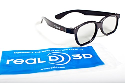 RealD Certified Passive 3D Glasses (4-Pack)