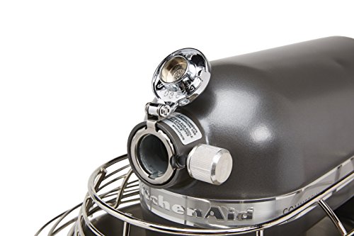 KitchenAid KSMC895DP 8-Quart Commercial Countertop Mixer with Bowl-Guard, 10-Speed, Gear-Driven, Dark Pewter - Thumbnail 3